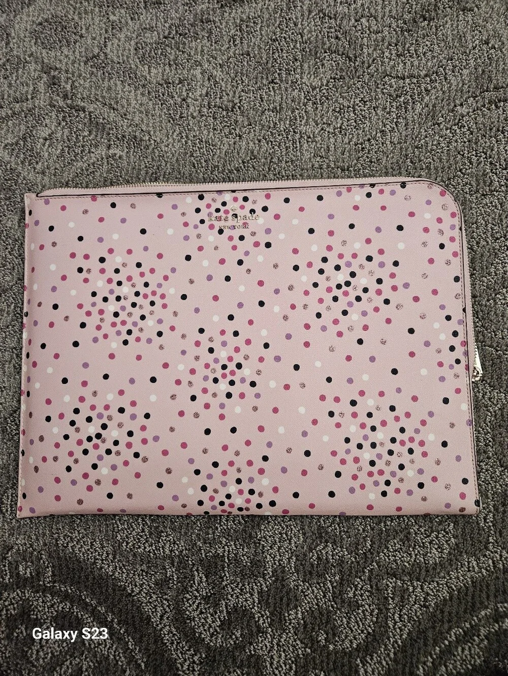 KATE SPADE STACI CONFETTI UNIVERSAL LAPTOP SLEEVE 15